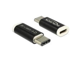 DeLock USB 2.0 Micro-B female to USB 2.0 Type-C male átalakító (65678)