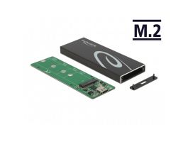 DELOCK USB Type-C Külső Ház, M.2 SATA SSD-hez (42003)
