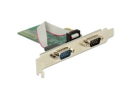 DeLock PCI-e Bővítőkártya 2x Soros port (89555)