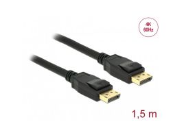 DELOCK kábel DisplayPort male / male összekötő 10K 60Hz 54 Gbps 3m (80263)
