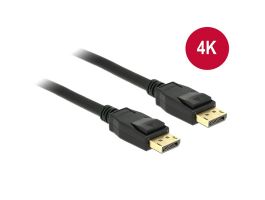 DeLock Displayport 1.2 male/male 4K 3m összekötő kábel (83807)