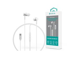 Devia Smart Series M1 Metal In-Ear sztereó fülhallgató - Type-C (ST108783) ezüst