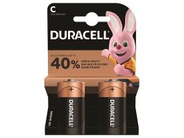 Duracell BSC 2db C (baby) alkáli elem (10PP100008)