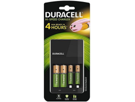 Duracell CEF14 Elemtöltő + 2 db AA 2 db AAA (10PP050044)