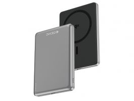 Dviced Qi2 Ultrathin MagSafe power bank 5000mAh, fekete-szürke (DV400007)