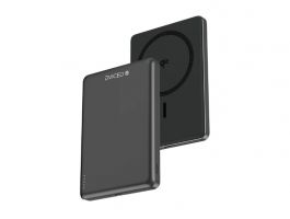 Dviced Qi2 Ultrathin MagSafe power bank 5000mAh, fekete (DV400008)
