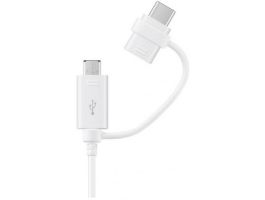 Samsung EP-DG930DWEGWW kábel, micro USB - Type C átalakító, fehér (EP-DG930DWEGWW)