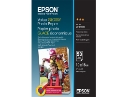 Epson Fotópapír Value Glossy 10x15, 183 g/m2, 50 lap (C13S400038)