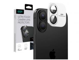 ESR kameravédő üveg Apple iPhone 16-hoz (GP-161983)