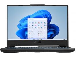 ASUS TUF FA506NCG-HN207 15,6" FHD, Ryzen 7 7445HS, 16GB, 1TB M.2, NV RTX 3050 4GB, Win11, Fekete