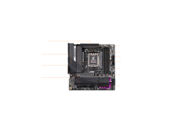 GIGABYTE Alaplap AM5 B650M AORUS ELITE AMD B650, mATX