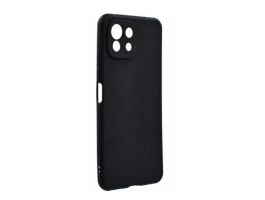 NILLKIN SUPER FROSTED műanyag telefonvédő (gumírozott, érdes felület + asztali tartó) FEKETE - [Xiaomi 11Lite 5G NE] (GP-108356)