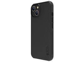 NILLKIN SUPER FROSTED PRO MAGNETIC műanyag telefonvédő(közepesen ütésálló, gumírozott, Magsaferögzítésű) FEKETE-APPLE 13 (GP-112877)