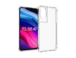 Gigapack Szilikon telefonvédő (ütésállóság, légpárnás sarok) ÁTLÁTSZÓ - [TCL 505 4G] (GP-158474)