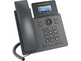 GRANDSTREAM 2 vonalas Carrier-Grade  IP Telefon, HD, színes LCD kijelző, POE (GRP 2601P)