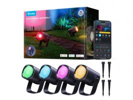 Govee RGBIC Melegfehér Outdoor Spot lámpa (H7093311)