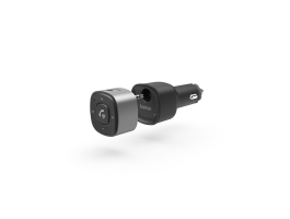 HAMA Bluetooth audio vevő autóba - 3,5MM JACK + 2XUSB PORT (14159)
