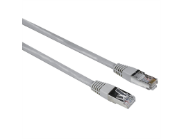 HAMA 200918, FIC PATCHKÁBEL CAT5E F/UTP 10M (1GBPS) ECO, SZÜRKE