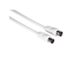 HAMA 205028, FIC ECO ANTENNAKÁBEL 75DB, FEHÉR 25DB/CSG 1,5M