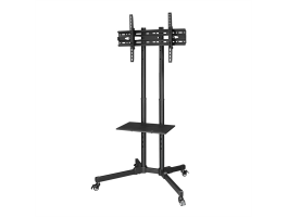 Hama FITV Trolley 32 -75", TV tartó állvány, görgős, fekete (220874)