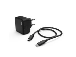 Hama 183228 Hálózati Gyorstöltő 3A USB Type-C Kábellel