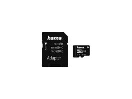 HAMA MICROSD KÁRTYA, 16GB, 80MB/S, CL10 (124138)
