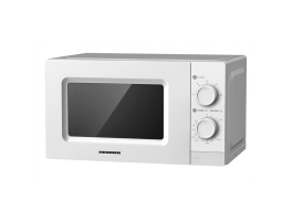 HEINNER HMW-MD20MWH Mikrohullámú sütő, 20L, olvasztás funkció, 700W, Fehér