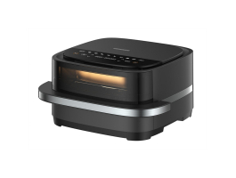 HEINNER HPAF-B4DC22BK 2in1 Forrólevegős sütő és pizzasütő, 4L, 2200W, Fekete