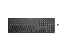 HP 230 vezeték nélküli billentyűzet (3L1E7AA) fekete