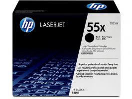 HP No.55X Toner 12500 oldal (CE255X) fekete