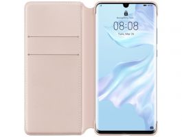 Huawei P30 Pro Gyári Wallet tok (51992868) Rózsaszín