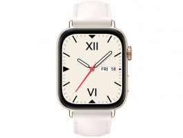 Huawei WATCH Fit 3 okosóra (508059) fehér, bőr szíjjal