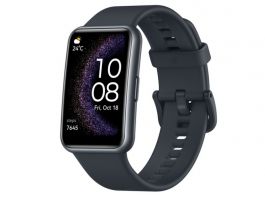 Huawei Watch Fit SE okosóra (55020BEG) Ragyogó fekete