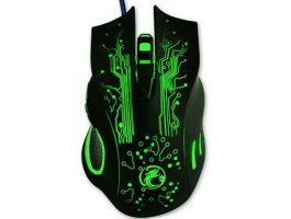 IMICE X9 Vezetékes gaming egér, Fekete