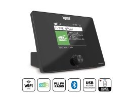 Imperial kompakt hibrid rádió (internet, DAB+, FM Hi-Fi tuner) Bluetooth®-szal (DABMANI420BK)