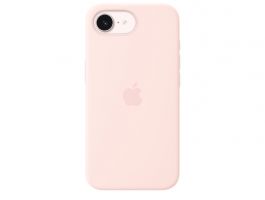 Apple iPhone 17e Silicone Case with MagSafe – Soft Pink (MHWJ4ZM/A)