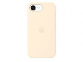 Apple iPhone 17e Silicone Case with MagSafe – Vanilla (MHWG4ZM/A)
