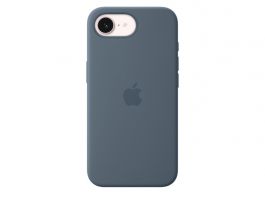 Apple iPhone 17e Silicone Case with MagSafe – Anchor Blue (MHWE4ZM/A)