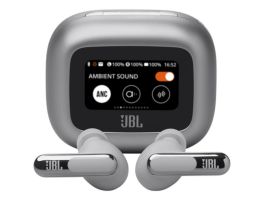JBL Live Beam 3 (Vezeték nélküli fülhallgató), ezüst (JBLLIVEBEAM3SIL)