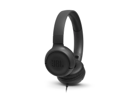 JBL Tune 500 vezetékes fejhallgató (JBLT500BLK) fekete
