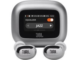 JBL Live Buds 3 Vezeték nélküli fülhallgató, ezüst (JBLLIVEBUDS3SIL)