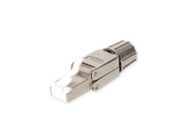 KELINE Szerszám nélkül szerelhető RJ45 dugó, közvetlenül szerelhető Cat.7A, CAT.7, CAT.6A kábelekre (KE-FFT45-C6AS)