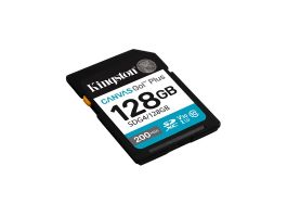 KINGSTON Memóriakártya SDXC 128GB Canvas Go Plus Gen4 200R C10 UHS-I U3 V30 (SDG4/128GB)