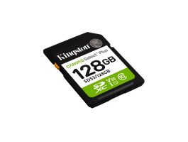 KINGSTON Memóriakártya SDXC 128GB Canvas Select Plus Gen3 150R C10 UHS-I U1 V10 (SDS3/128GB)
