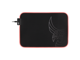 L33T Gaming Karlvagn RGB Gamer egérpad, Fast surface, M-es méret (160405)