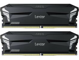 Lexar Ares 32GB DDR5 6000MHz (2x16GB KIT) CL30 DIMM, 1.35V, heatsink, Non-RGB, Black (LD5U16G60C300A-RGD)
