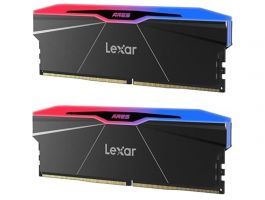 Lexar Ares 2nd Gen 32GB DDR5 6000 (2x16GB KIT) CL30 DIMM, 1.35V, heatsink, RGB, Black (LD5U16G60C30BR-RGD)