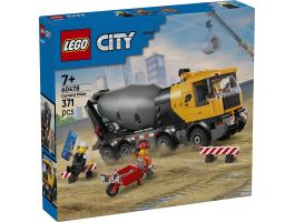 LEGO City Betonkeverő teherautó építőjáték gyerekeknek (60478)