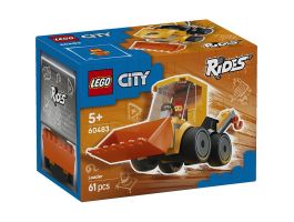 LEGO City Járgányok – Építőipari rakodógép játéképítő-készlet (60483)