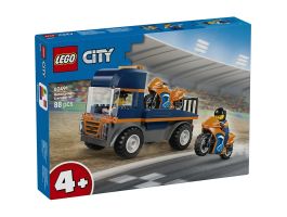 LEGO City Motorszállító jármű és 2 minifigura (60491)